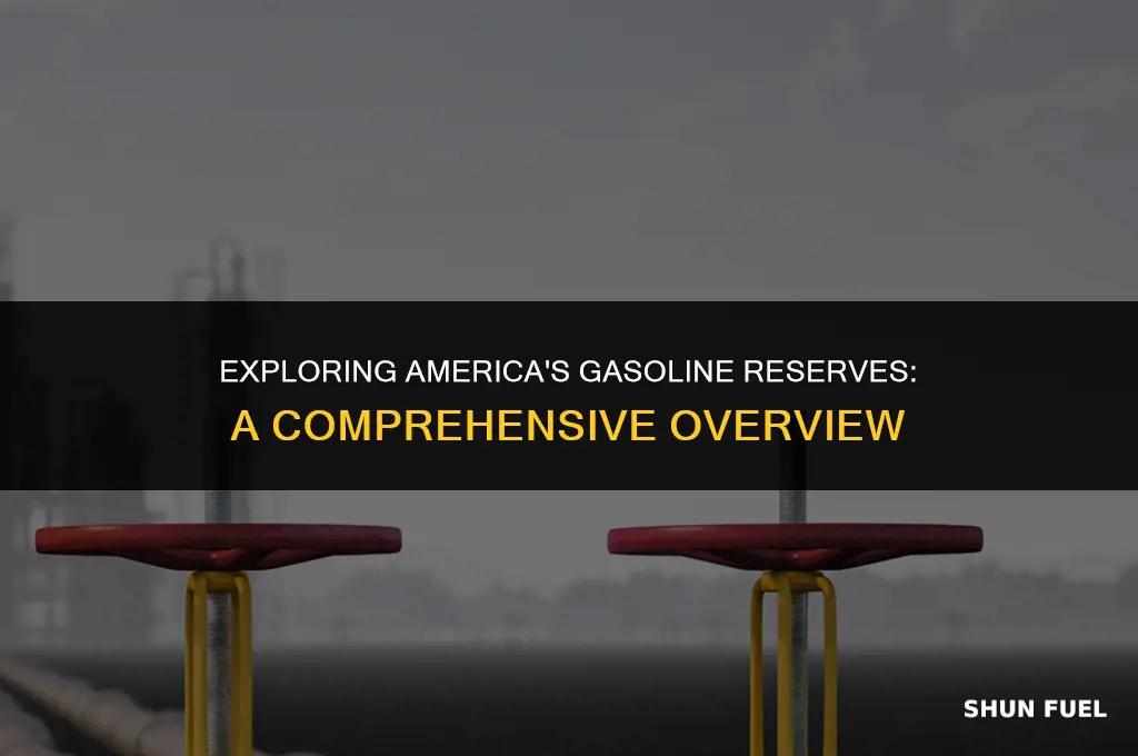 does the us have gasoline reserves