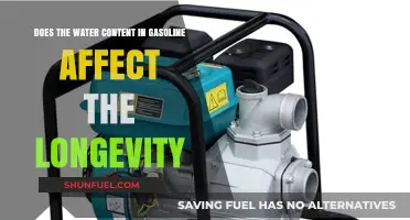 Impact of Water Content in Gasoline on Engine Longevity