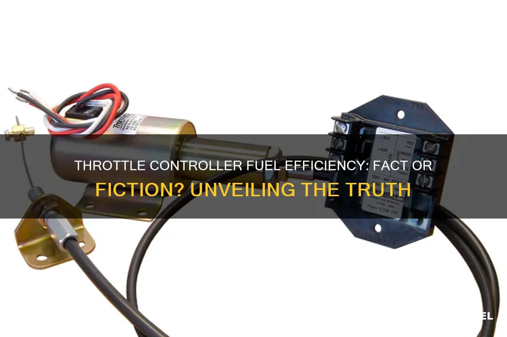 does throttle controller save fuel