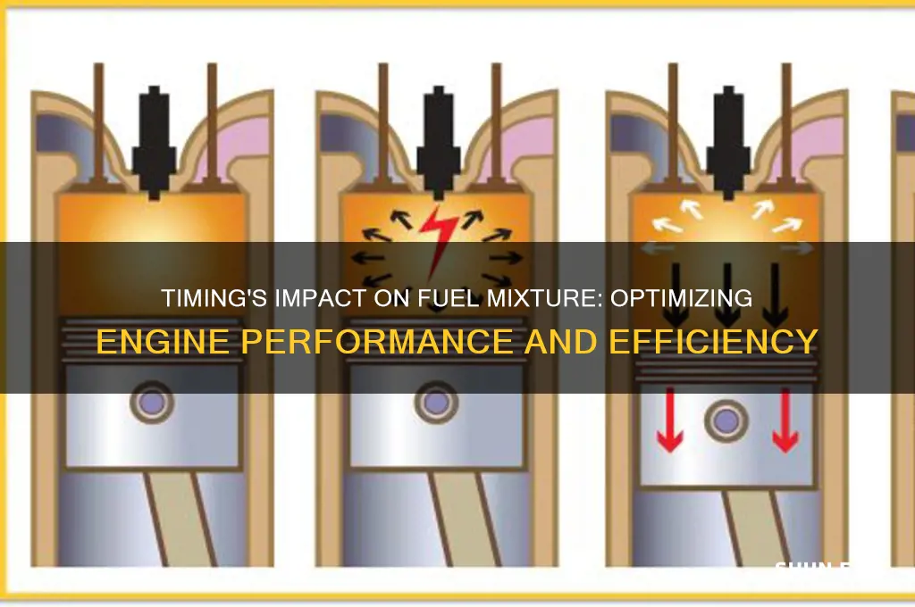 does timing affect fuel mixture