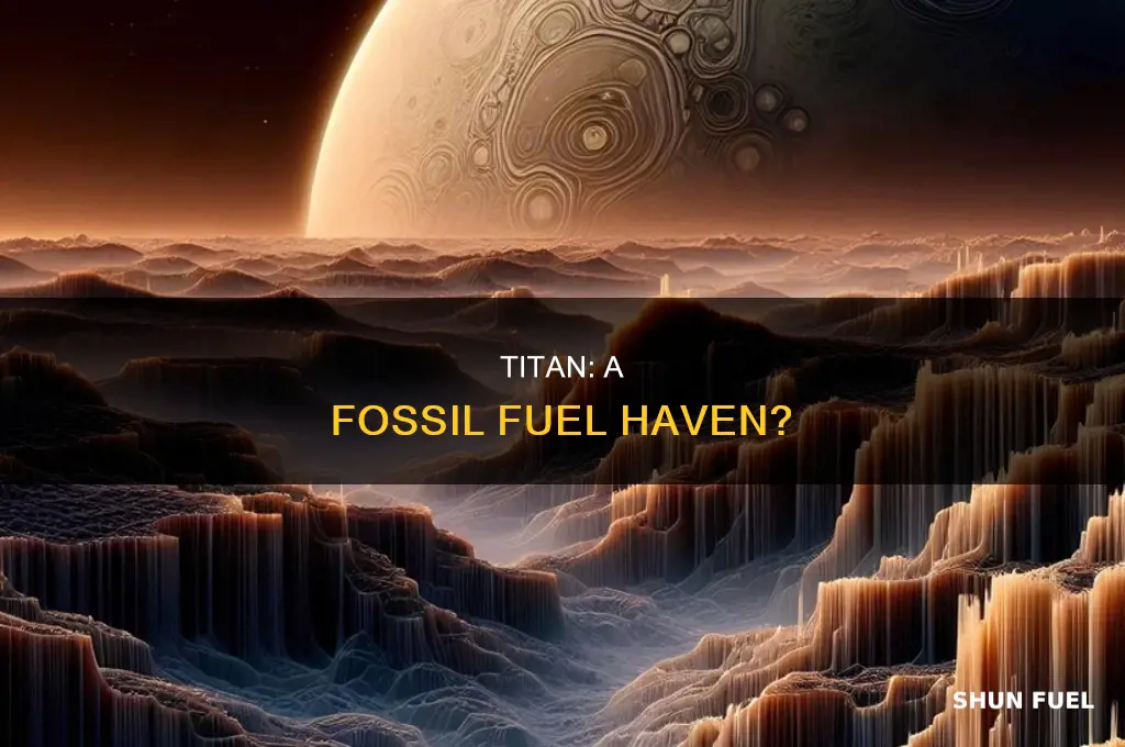 does titan have fossil fuels