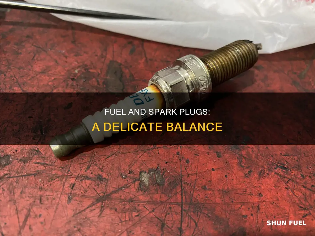 does too much fuel ruin spark plugs