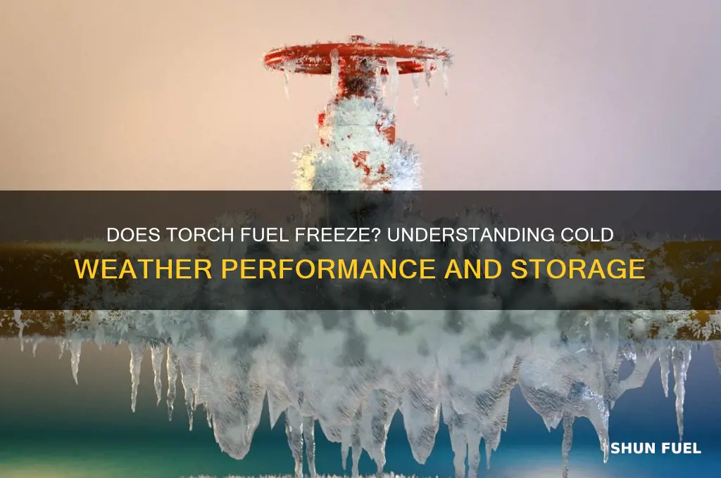 does torch fuel freeze