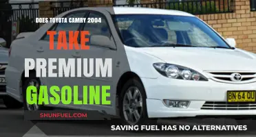 Does Your 2004 Toyota Camry Require Premium Gasoline?