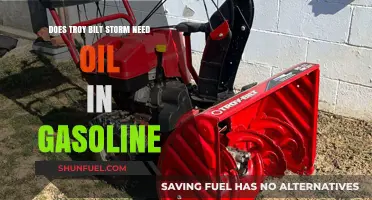 Troy-Bilt Storm: The Oil-in-Gasoline Debate Explained