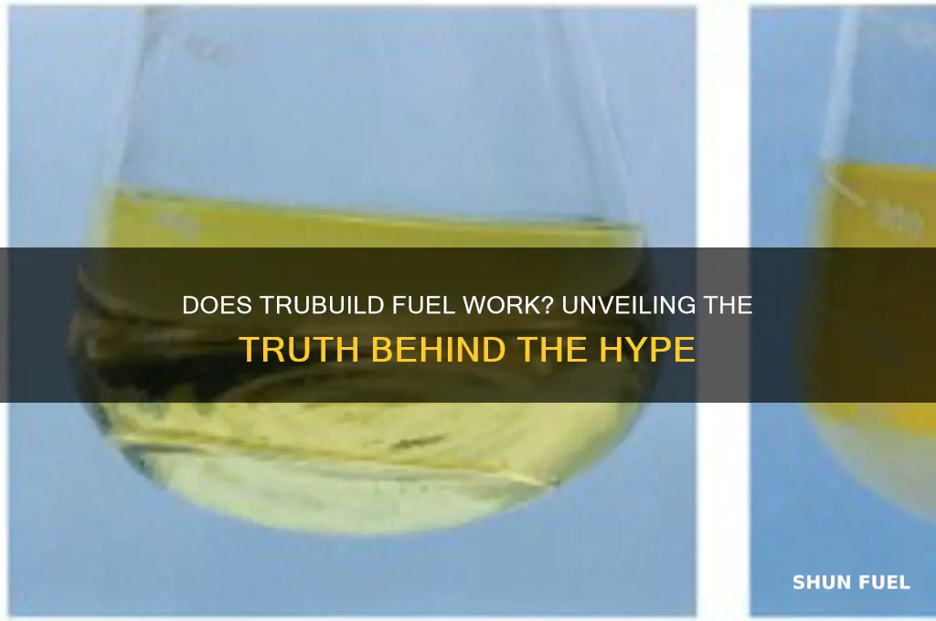 does trubuild fuel work