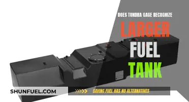 Tundra Gage Compatibility: Larger Fuel Tank Recognition