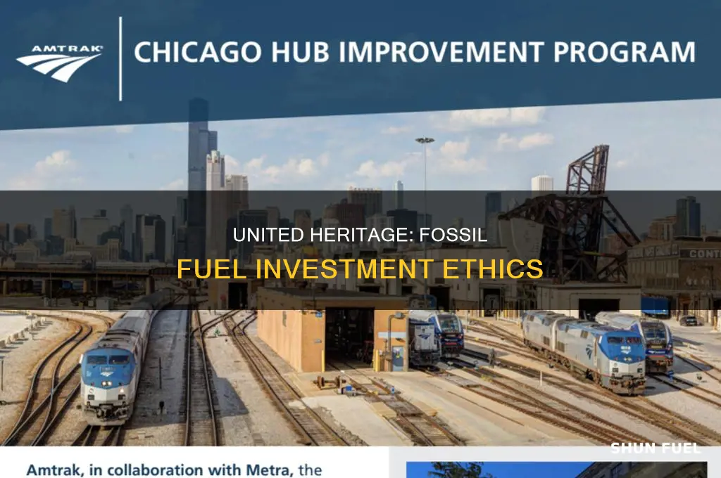 does united heritage invest in fossil fuel