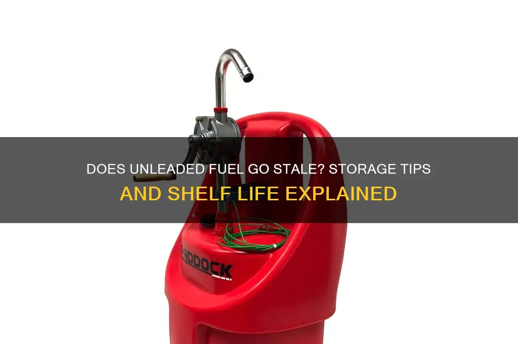 does unleaded fuel go stale