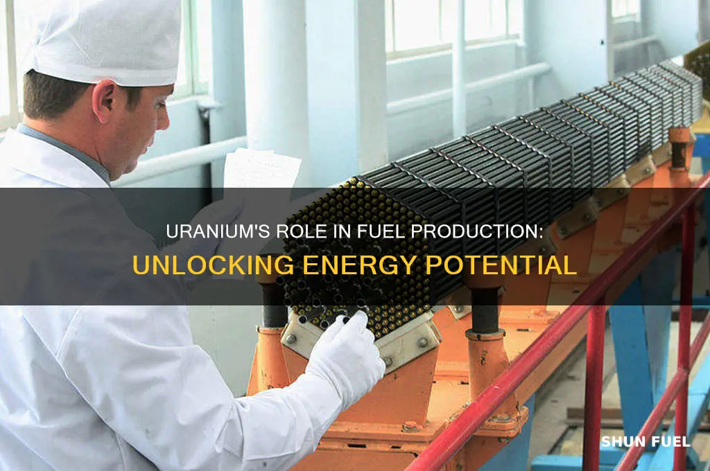 does uranium produce fuel