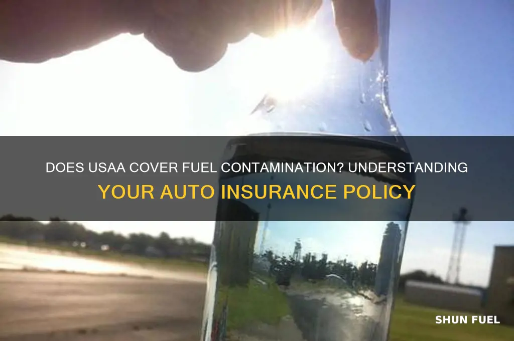 does usaa cover fuel contamination