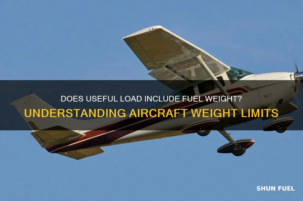 does useful load include fuel weight