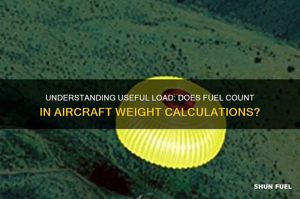 does useful load include fuel