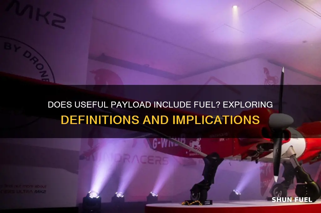 does useful payload include fuel