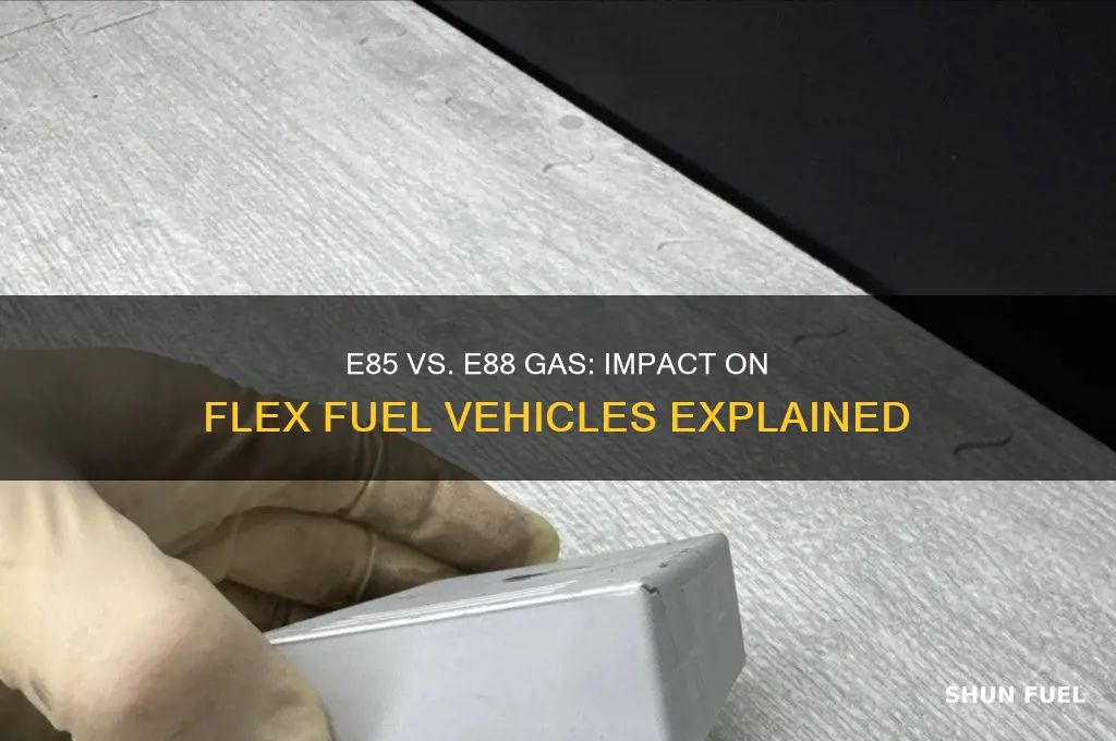 does using e88 gas harm flex fuel vehicle