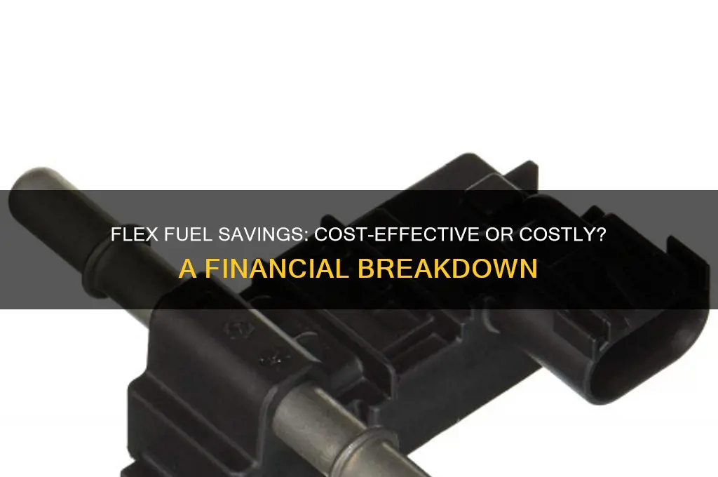 does using flex fuel save money