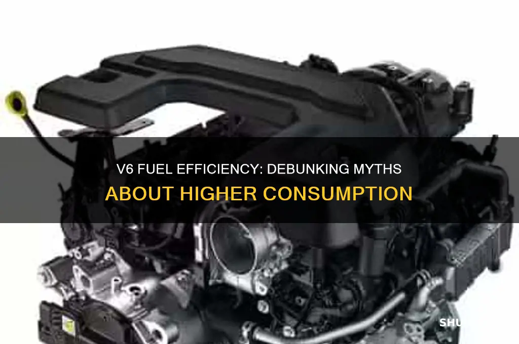 does v6 consume more fuel