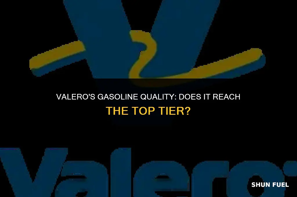 does valero sell top tier gasoline