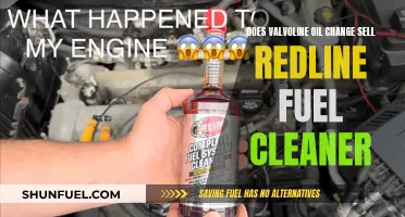 Valvoline Oil Change: Redline Fuel Cleaner Sales?