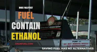 Does ValvTect Fuel Contain Ethanol? A Comprehensive Analysis