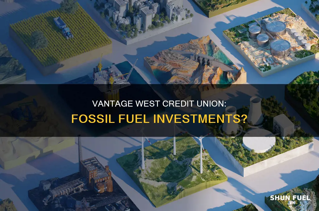 does vantage west credit union invest in fossil fuels
