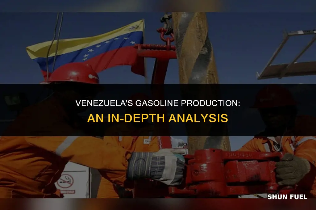 does venezuela produce gasoline