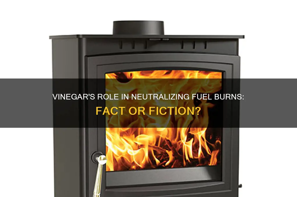 does vinegar nuetralize fuel burn