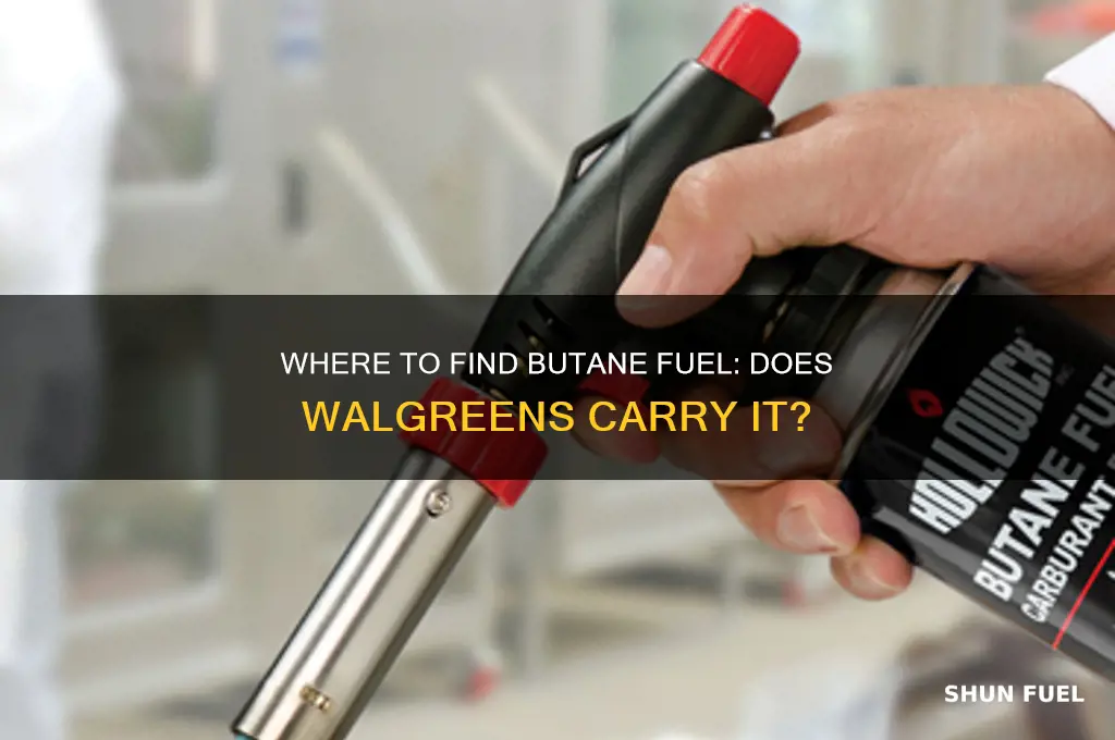 does walgreens have butane fuel
