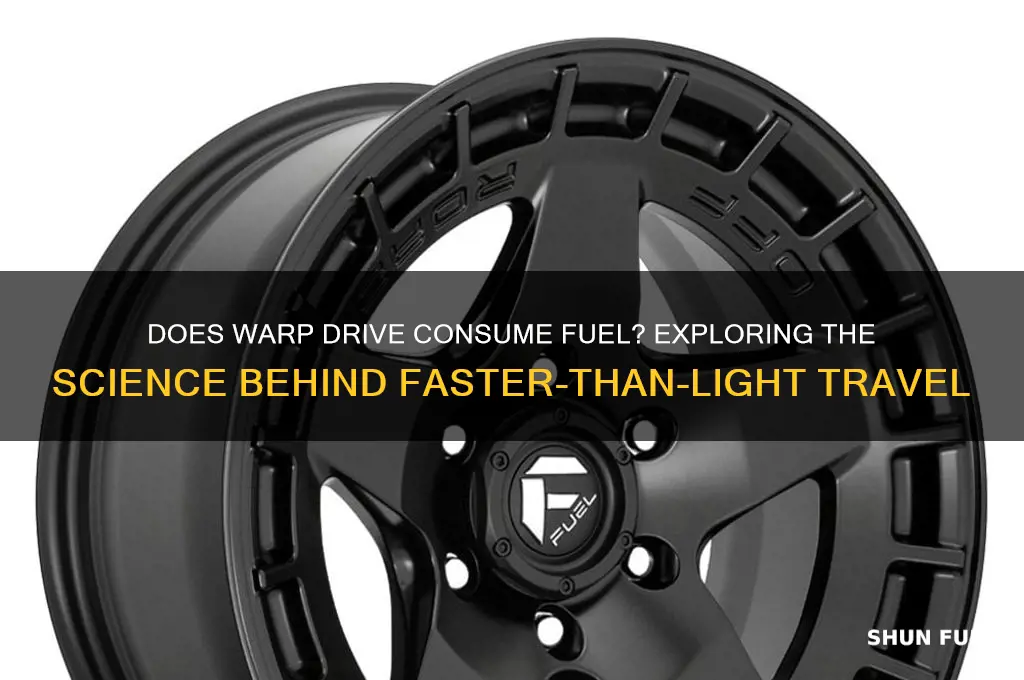 does warp consume fuel
