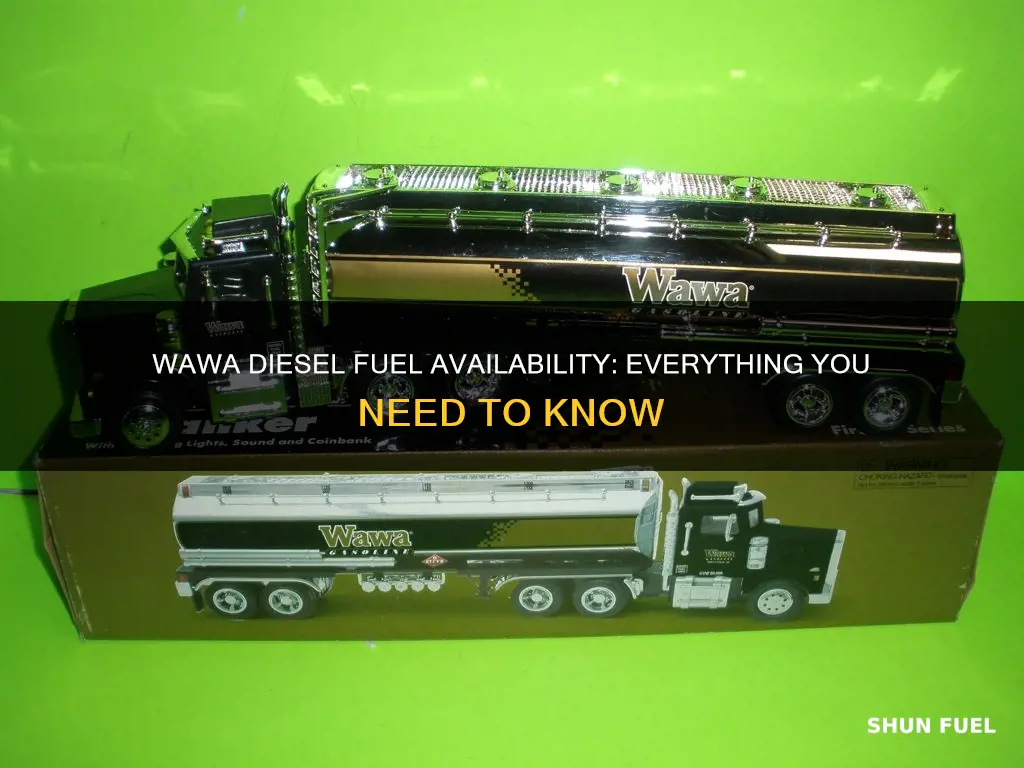 does wawa have diesel fuel