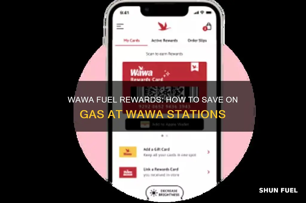 does wawa have fuel rewards