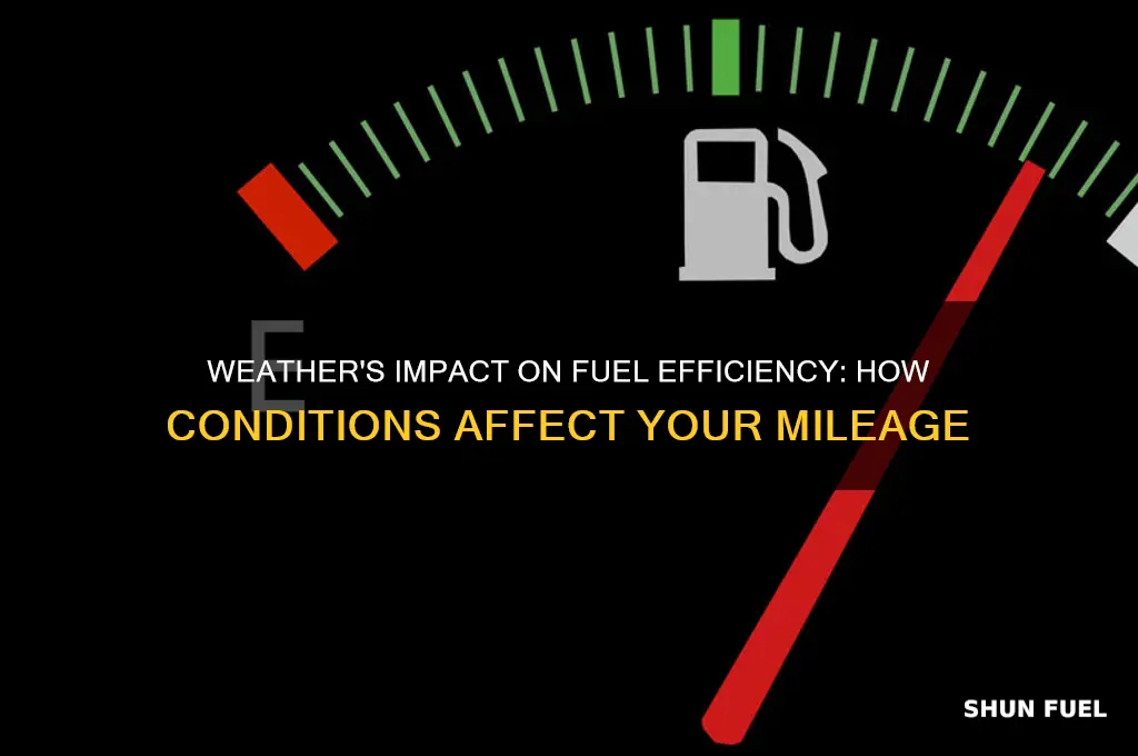 does weather affect fuel economy