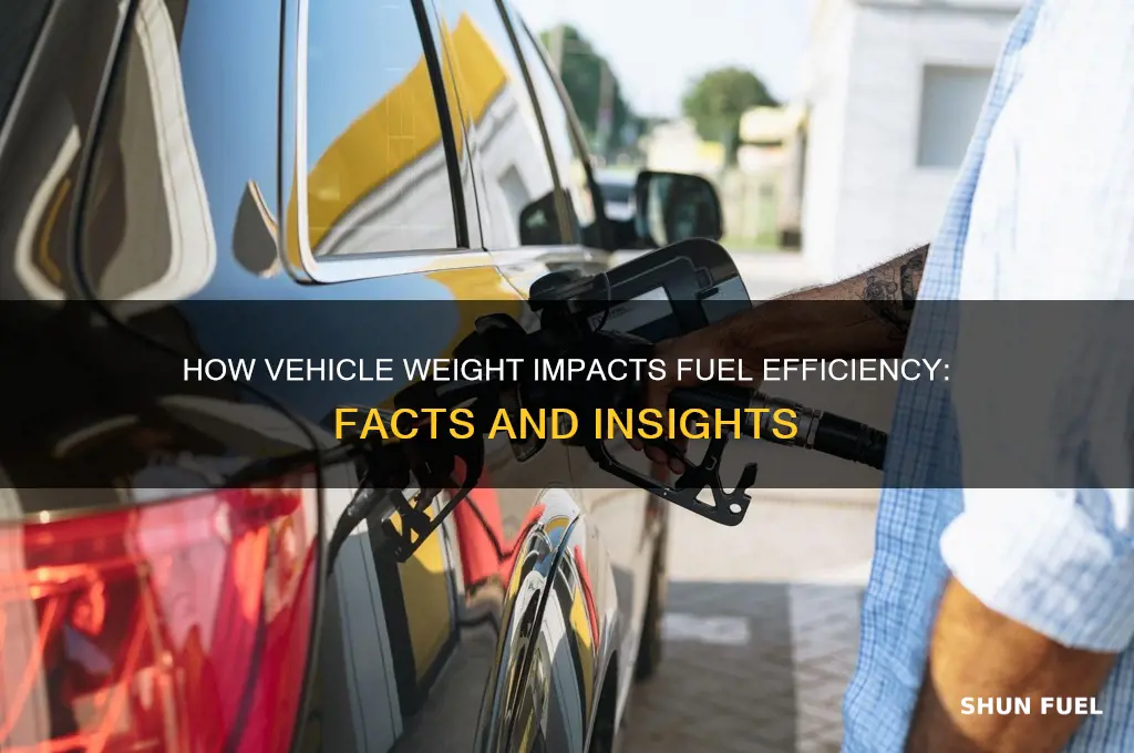 does weight affect fuel consumption