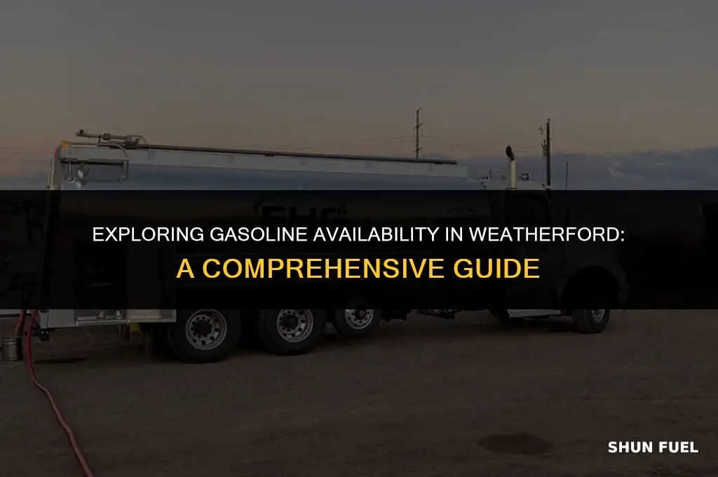 does wheatherford have gasoline