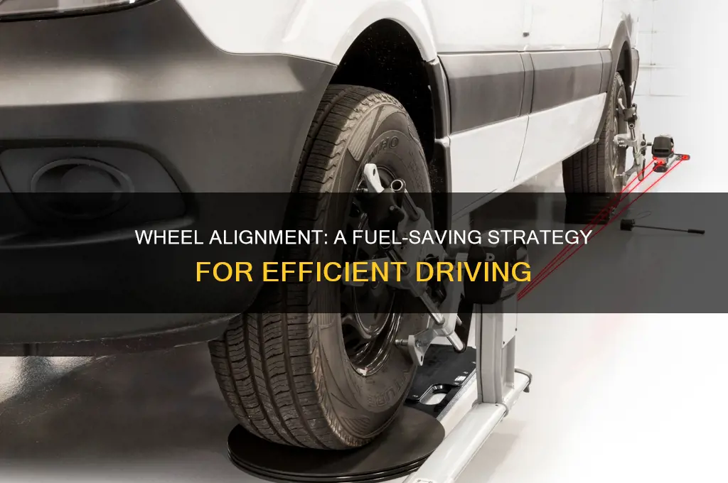 does wheel alignment save fuel