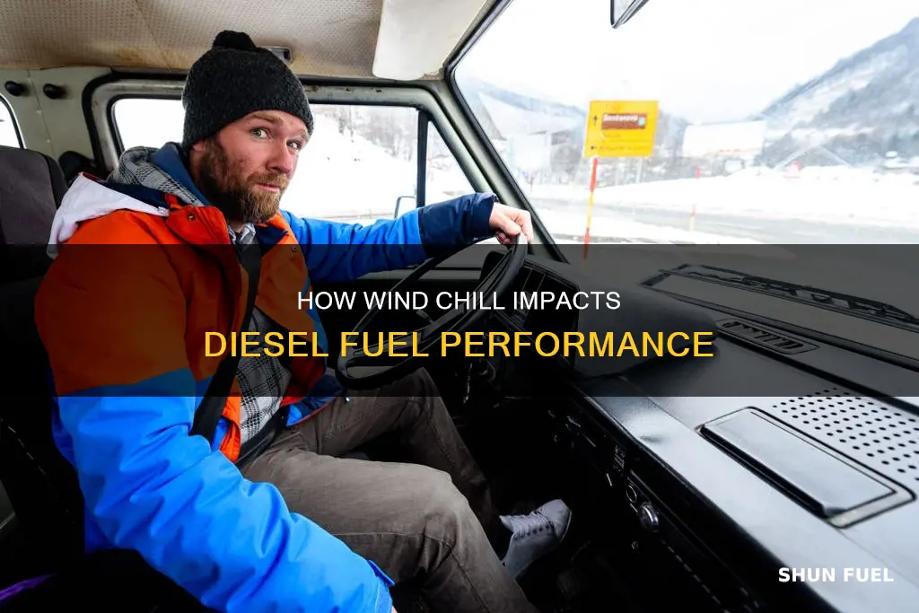 does wind chill affect diesel fuel