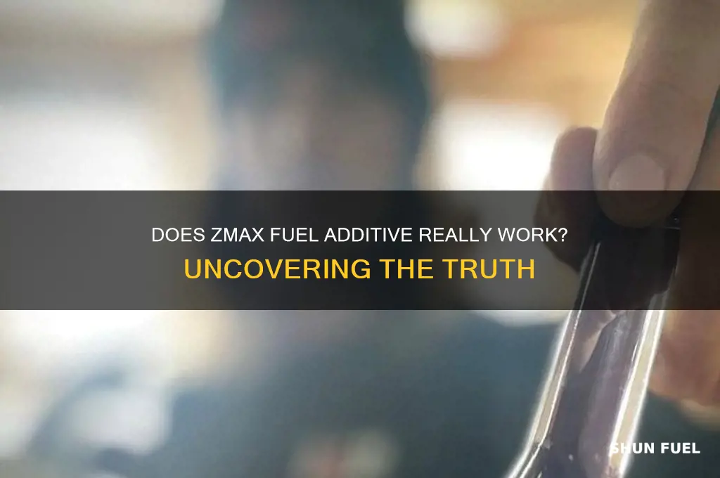 does zmax fuel additive work