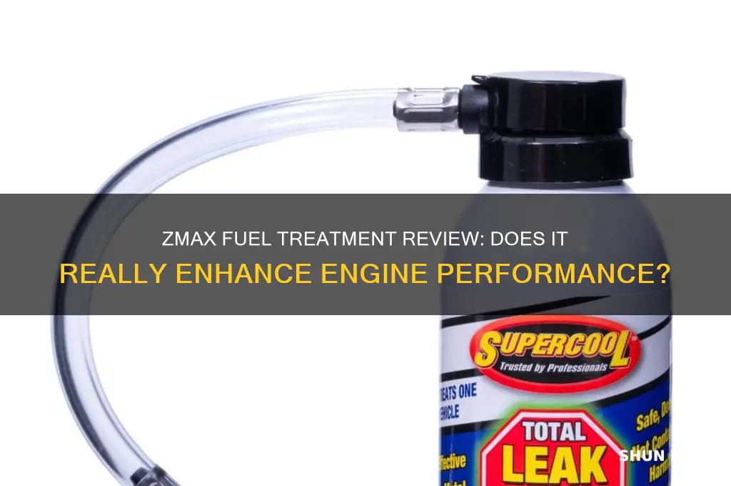 does zmax fuel treatment work