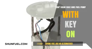 Troubleshooting Silent 1992 GMC Fuel Pump: Key On, No Sound