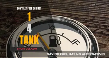 Fuel Tank Care: Keep Your Fuel Above Quarter Mark