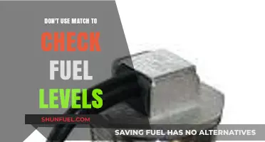Avoid Matchstick Fuel Checks: Safer Methods to Monitor Tank Levels