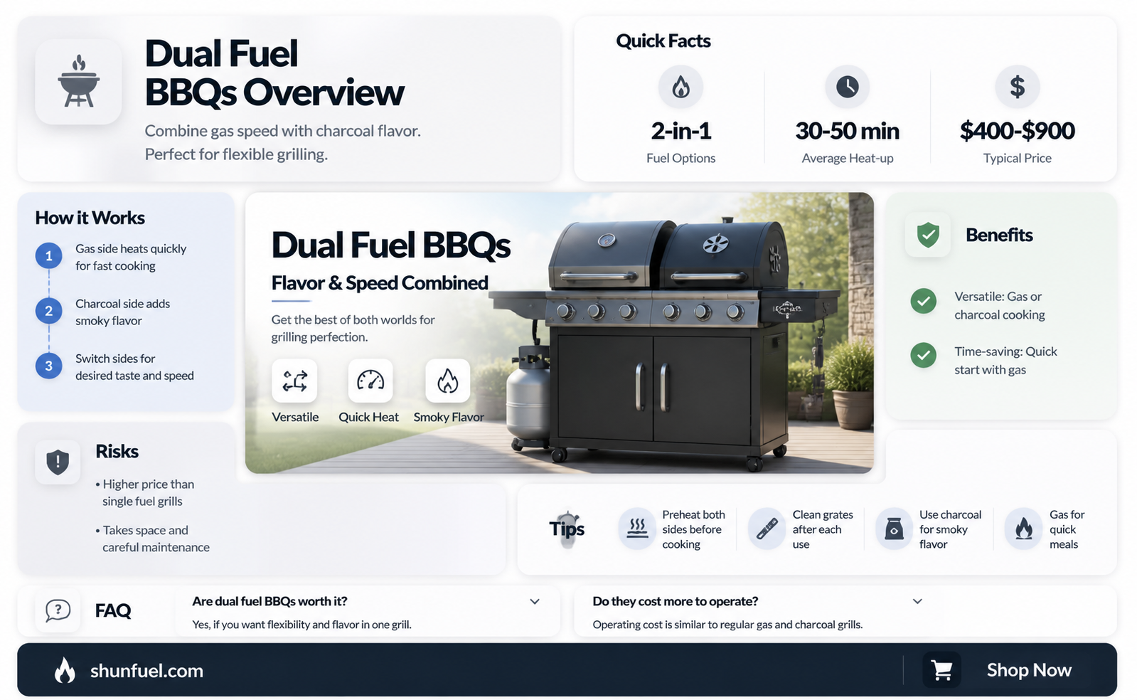 are dual fuel bbqs good