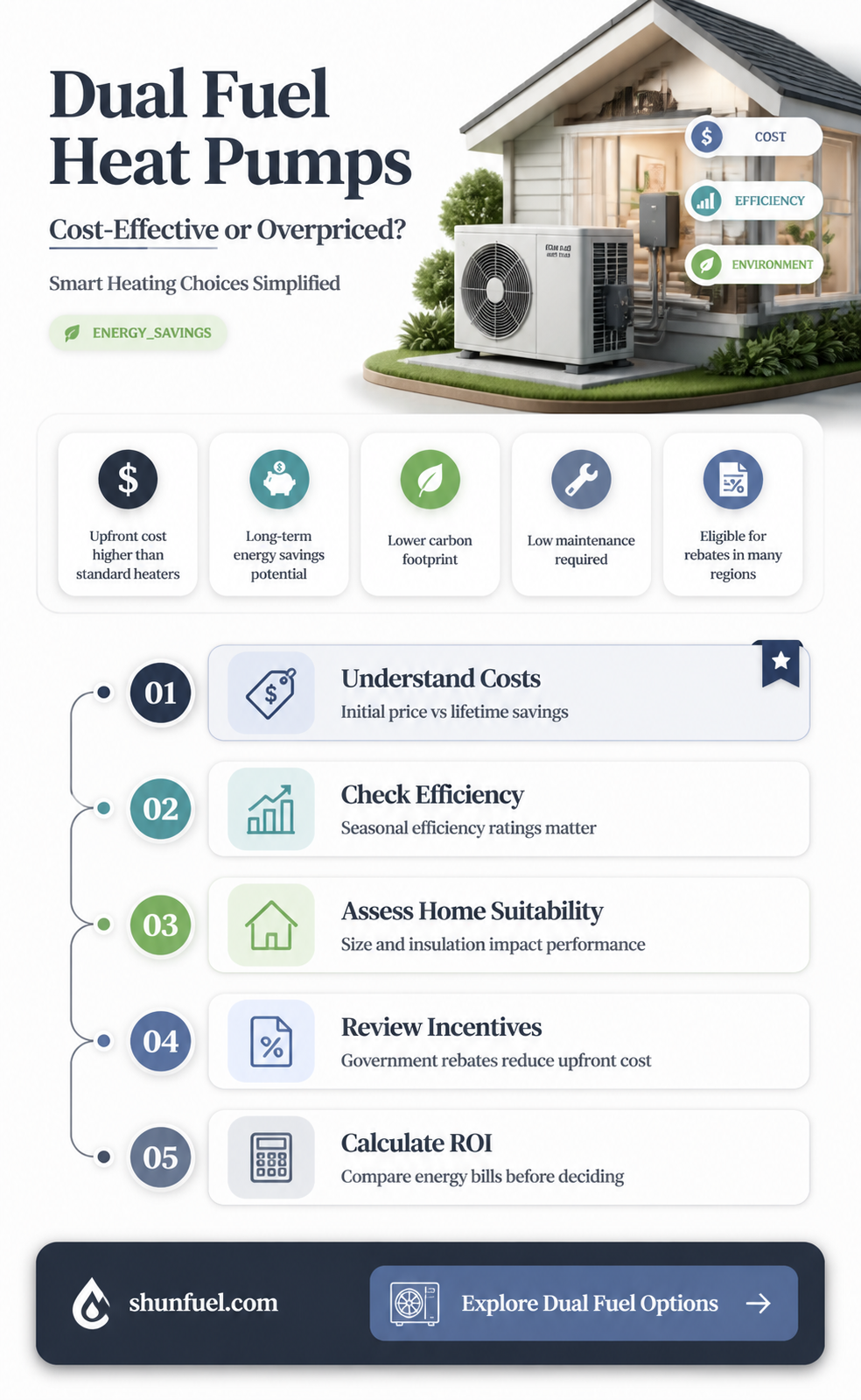 are dual fuel heat pumps worth the cost