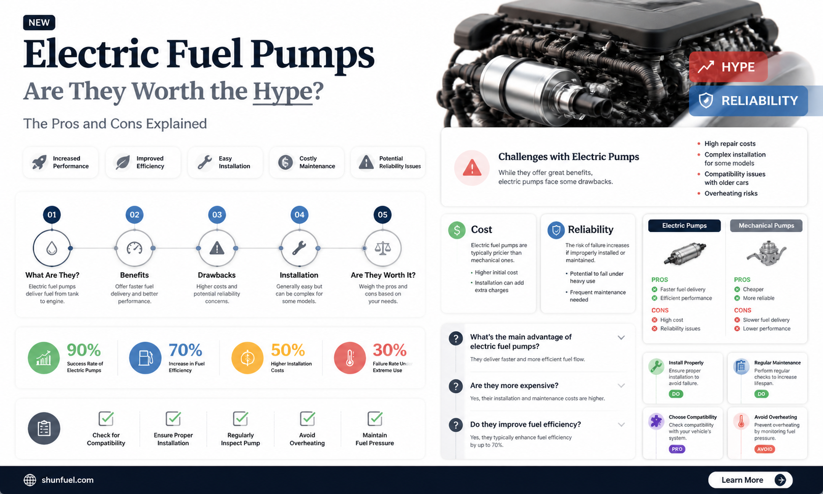 are car electric fuel pumps good