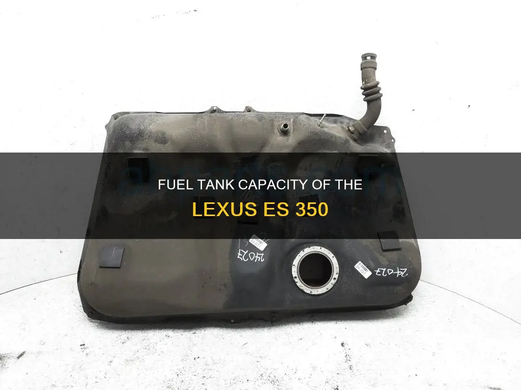 es 350 fuel tank capacity