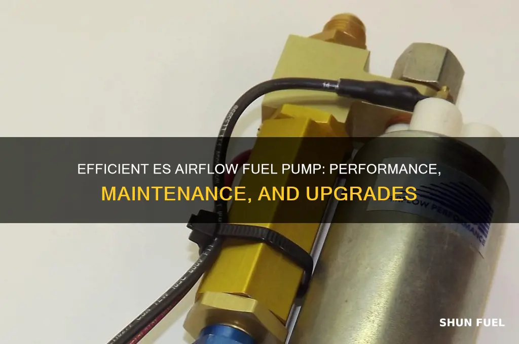 es airflow fuel pump