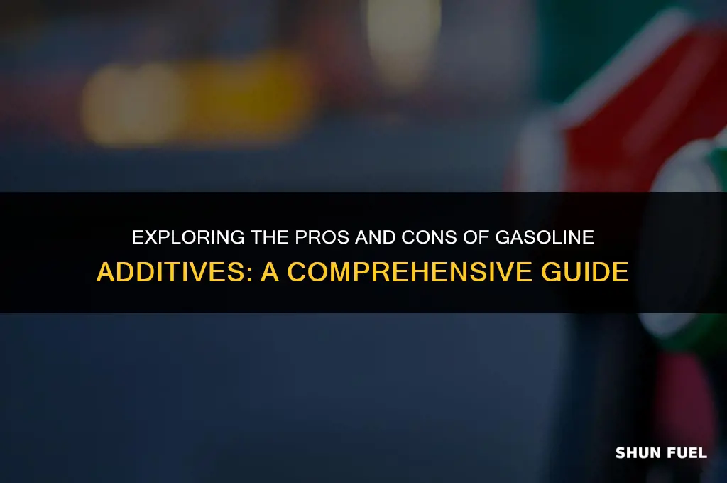 es bueno echar aditivos a la gasolina