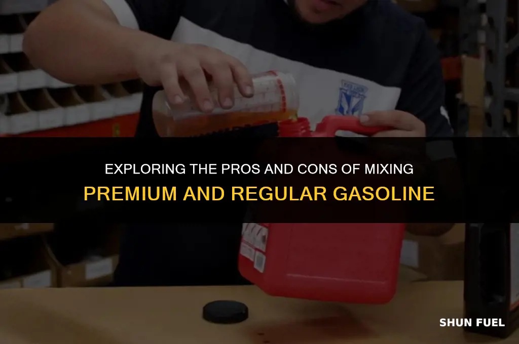 es bueno mezclar gasolina extra y corriente