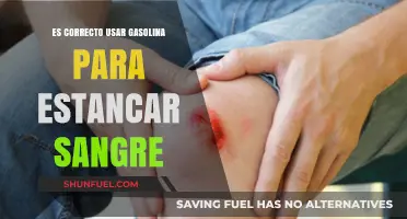 Is It Safe to Use Gasoline to Stop Bleeding?