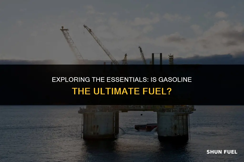 es la gasolina un carburante